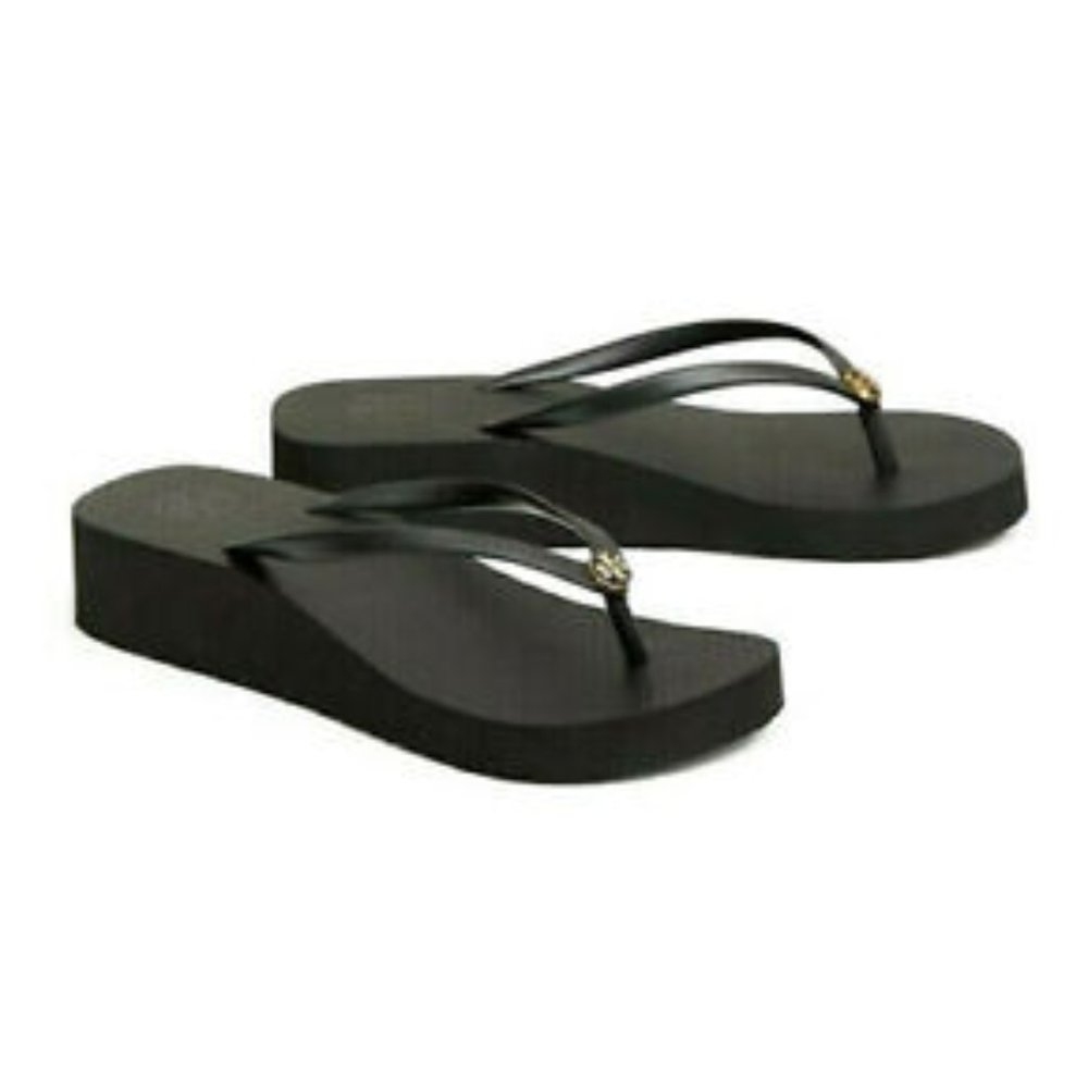 Tory Burch wedge platform flip-flops